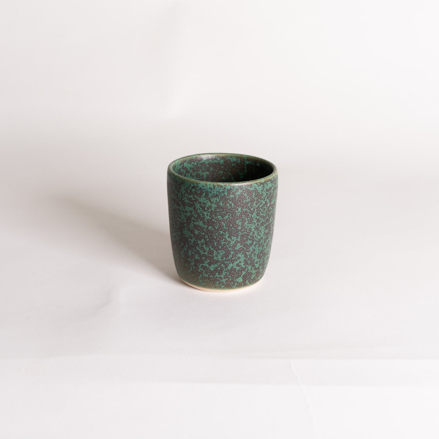 Handmade Cup - Teal Speckle