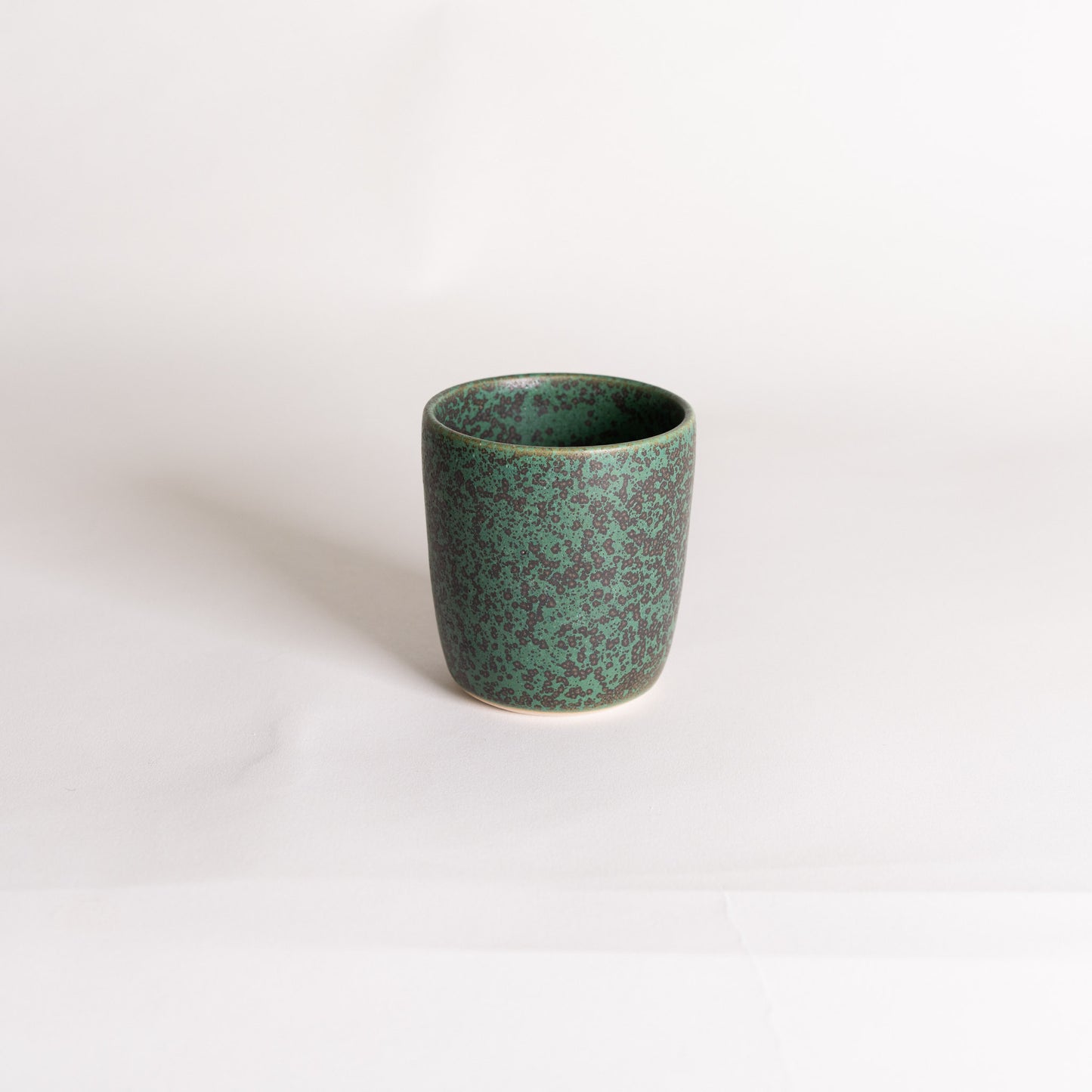 Handmade Cup - Teal Speckle