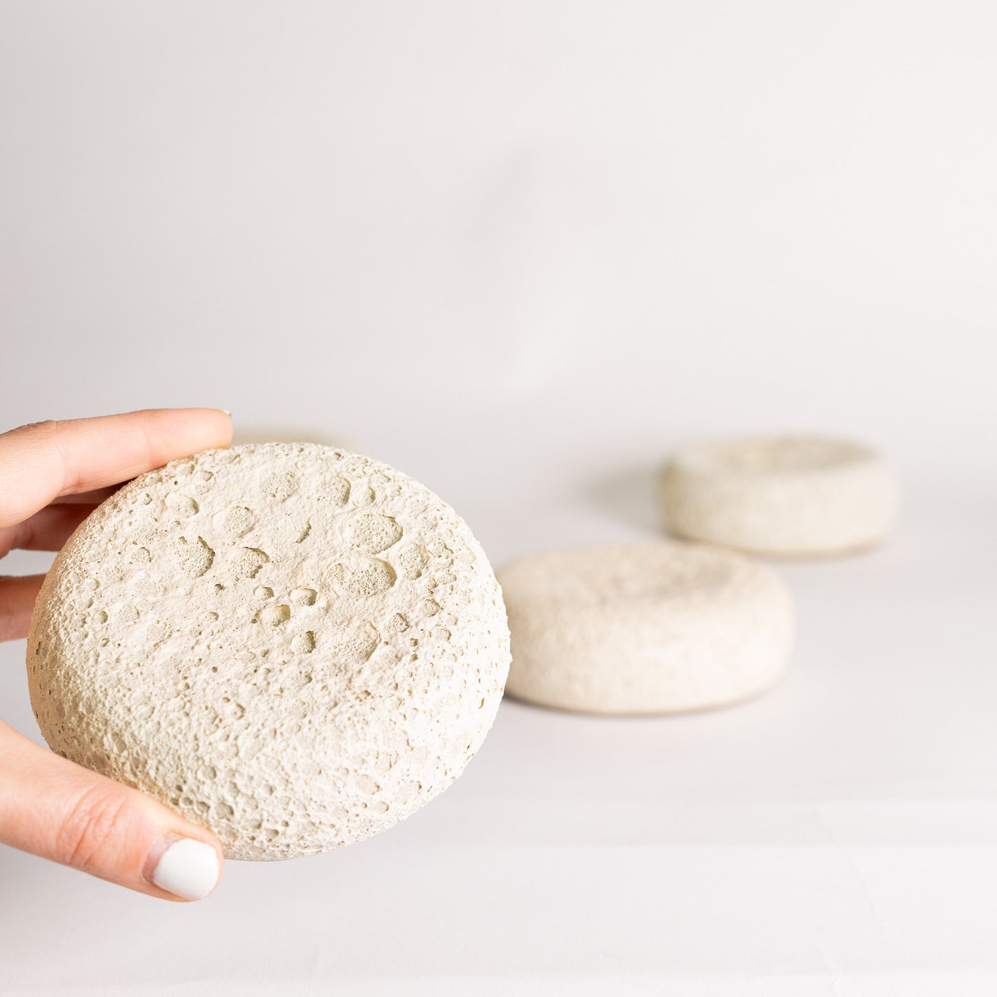 Handmade Ceramic Trinket Dish - Crater